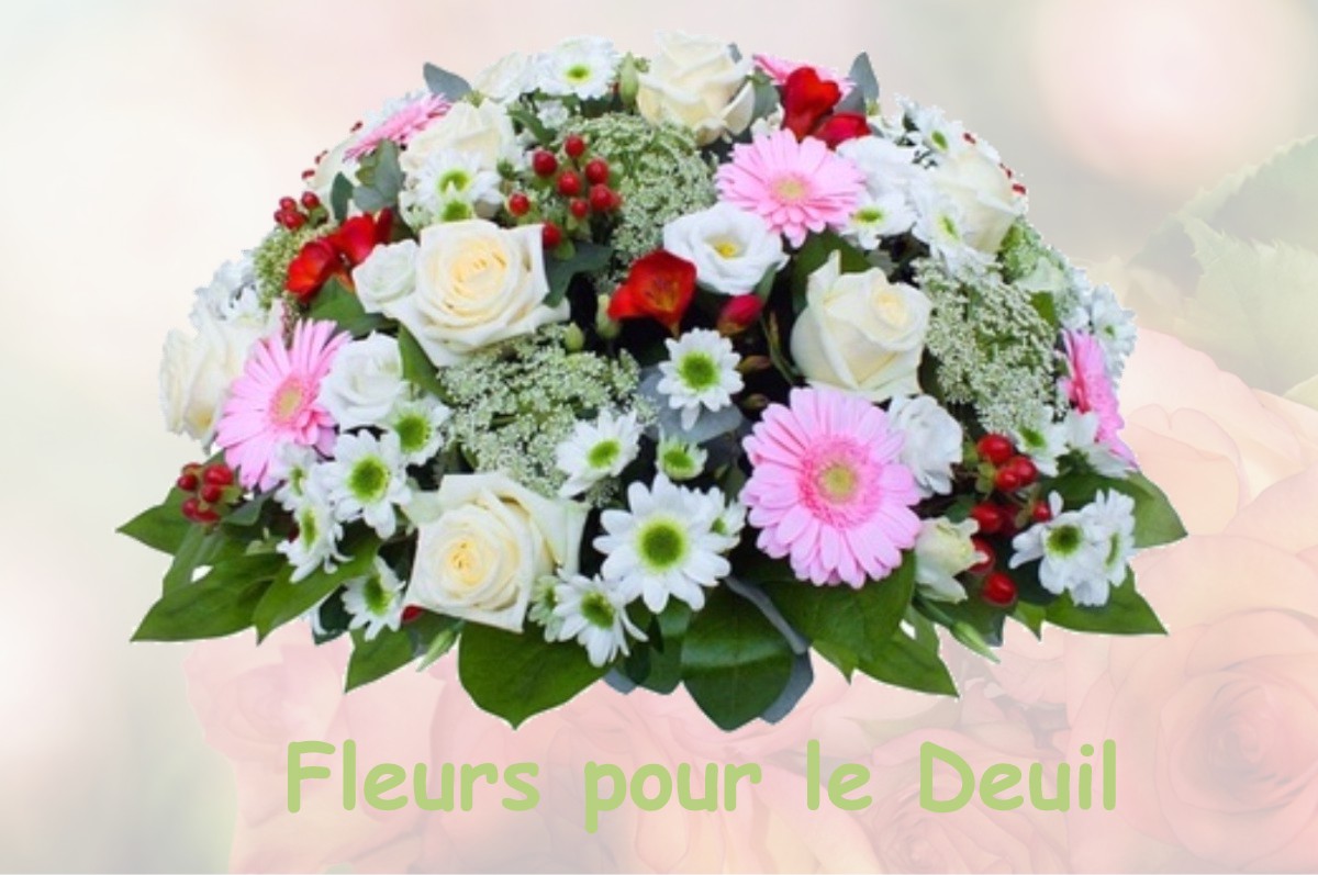 fleurs deuil VILLENEUVE-LES-GENETS
