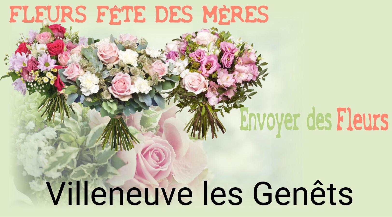 Bouquet de Fête des Mères livré à Villeneuve-les-Genêts